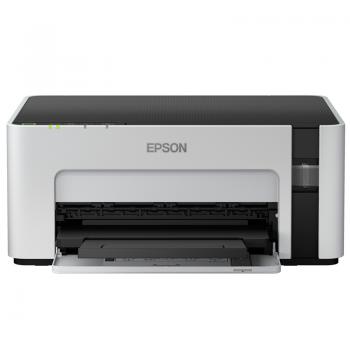 愛普生（EPSON）M1108/M1128墨倉式黑白打印機(jī)A4小型連供家用辦公 家庭作業(yè) 企業(yè)辦公 M1108標(biāo)配 黑白噴墨打印機(jī)